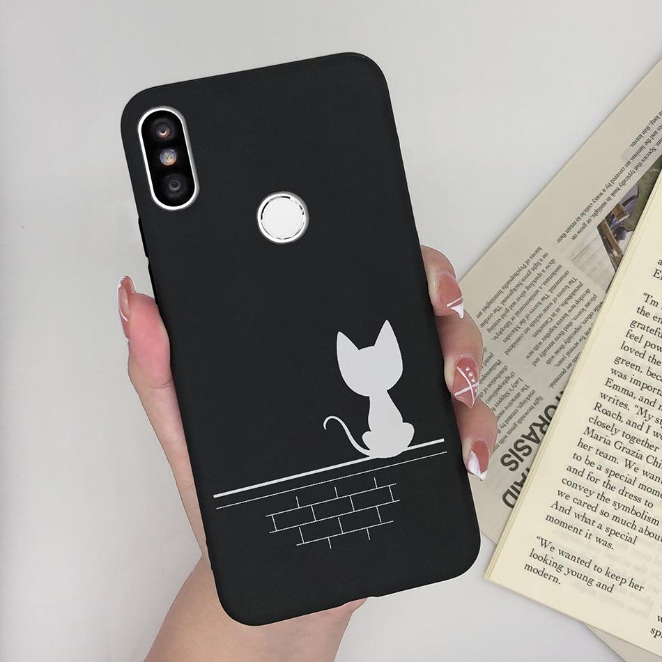 Case For Xiaomi Redmi S2 Y2 Cover Soft Matte Cute Pattern Silicone TPU Phone Case for Xiaomi RedmiS2 S 2 Y 2 Cases Back Cover