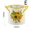 Retro Tableware Storage Bucket Draining Rack with Divider Kitchen Knife and Fork Storage Box Home Decoration for Kitchen Tools