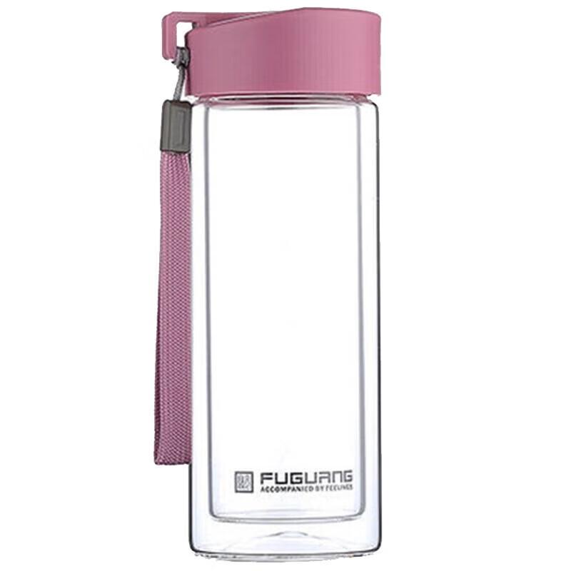 FUGUANG G1311 Double-Wall Portable Glass Tumbler