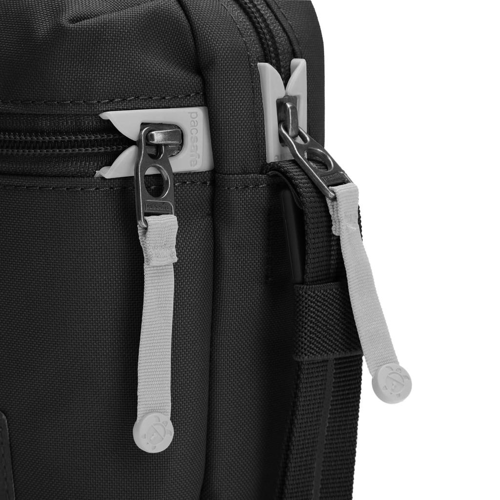 Pacsafe GO Anti-Theft Micro Crossbody in Jet Black