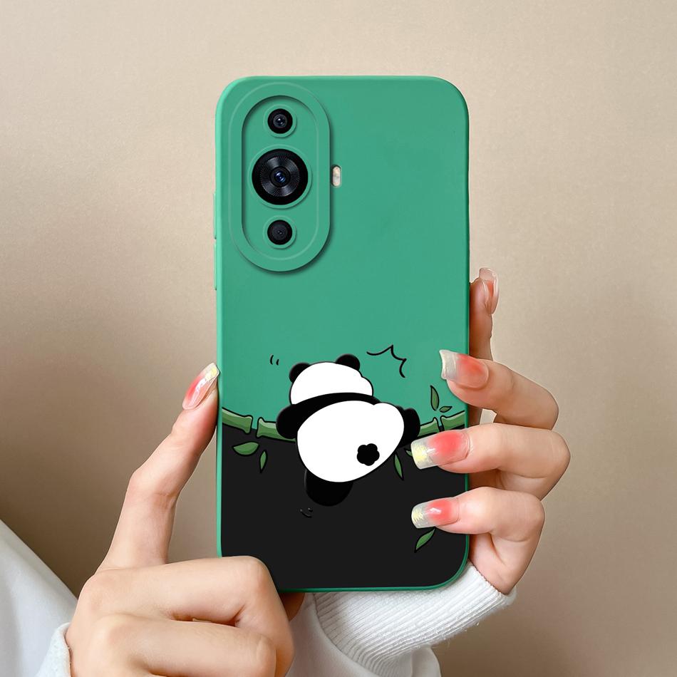 For Huawei Nova 11 Pro Phone Case Cute Design Full Protection Funda For Huawei Nova11 11Pro Soft Liquid Silicone Back Covers