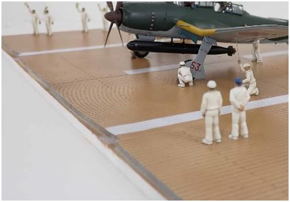 Beaver Corporation Japanese Navy Maintenance Staff Figures 22 Figures 3D Printer Kit BELF7202 Molded Color 1/72