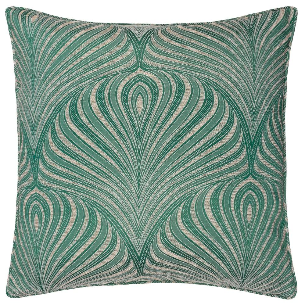 Paoletti Gatsby Piping Detail Jacquard Cushion Cover