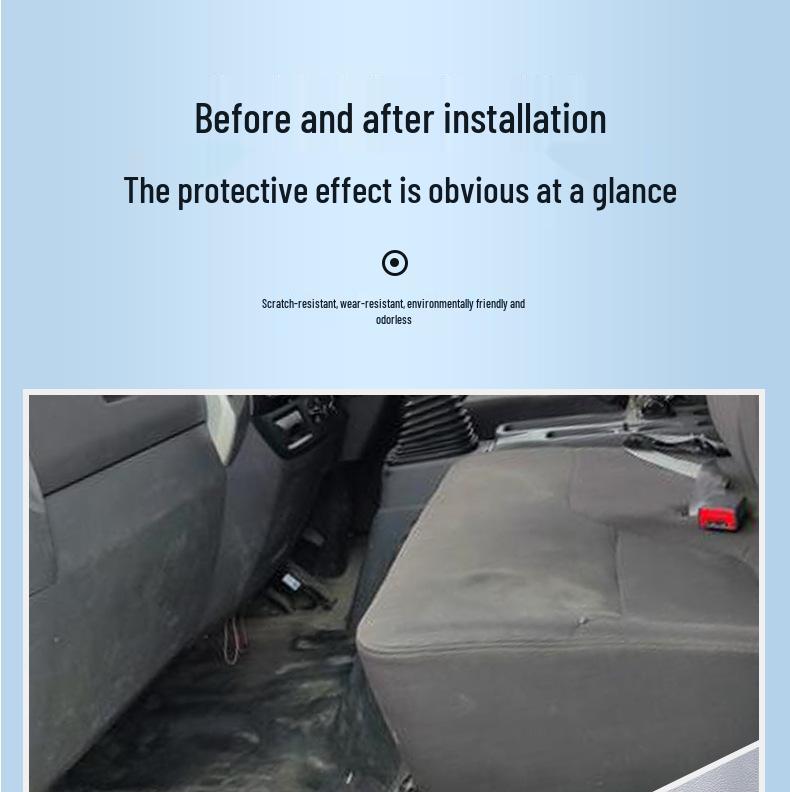 JMC Teshun TPE Waterproof Floor Mats for Front Cabin & Rear Compartment (Long/Short Wheelbase).
