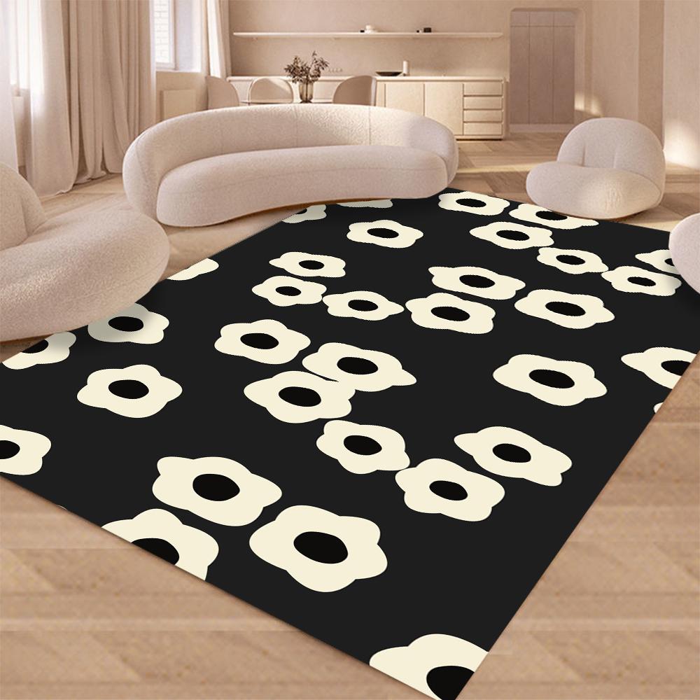 D-Dragon P-Peaceminusone LOGO Door Mat Non-Slip Laundry Room Mat Laundry Decor Balcony Child Living Room Welcome Doormat
