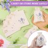 24Pcs Cotton Drawstring Storage Bag Lavender Party Gift Package Jewelry Bag DIY Portable Wedding Pouches Pocket Organization