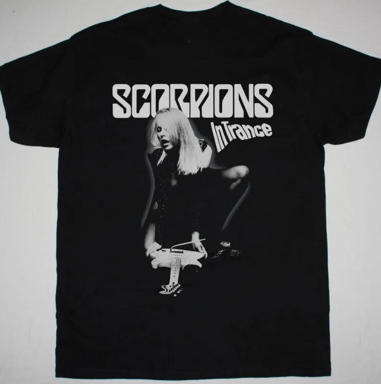 SCORPIONS IN TRANCE TRIČKO Krátký rukáv Černé Všechny dárkové tričko Unisex tričko