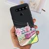 For LG V35 ThinQ Case Cover For LG V40 V50 V50S ThinQ Shockproof Silicone Cases Fashion Flower Soft Funda For LGV50 ThinQ Bumper