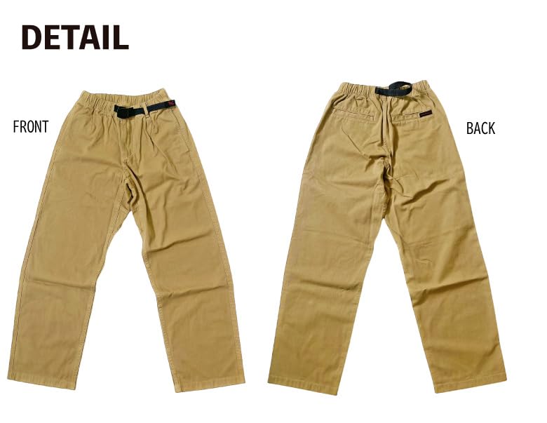 Gramicci Straight Fit Climbing Pants G116-OGT (M, BLACK)