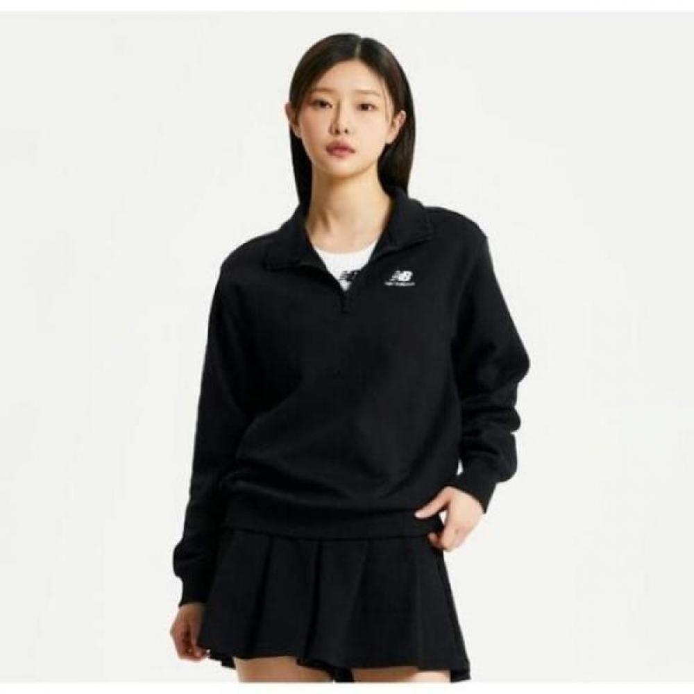 

New Balance Uni Essential Half Zip Up Толстовка Nbnce11023 19 blacks/90