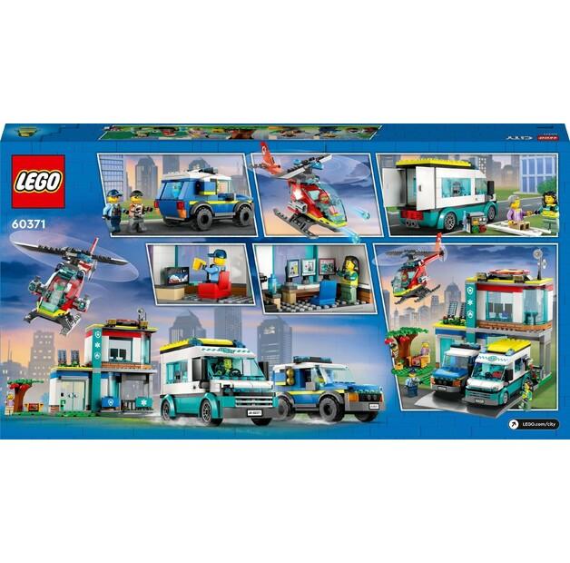 LEGO City 60371 Emergency Vehicle Parking