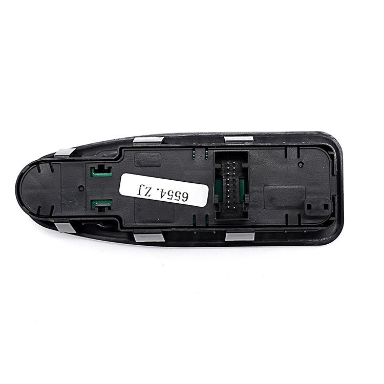 The 6554.ZJ Is Compatible with Electric Window Control Switches for Fiat, Citroen, and Peugeot.