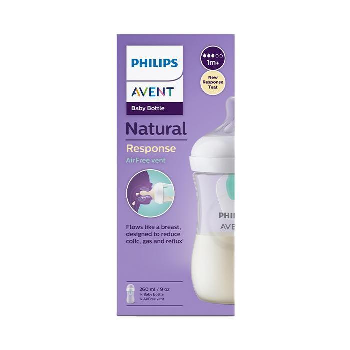Biberon Avent Response 260 ml - Philips Avent - Anti-colique et tétine naturelle