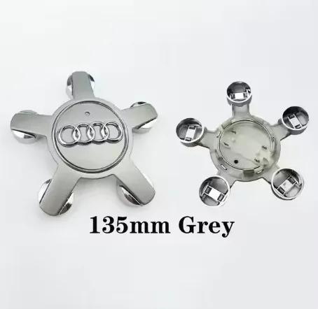for 2pvcz A6L A7 A8 A3 A4 A5 A6 S3 S4 Q3 Q5 Q5L Q7 RS3 RS4 RS5 RS6 TT 4pcs 60/61/68/69/77MM/135MM Car Wheel Center Hup Cap Cover pvcz2