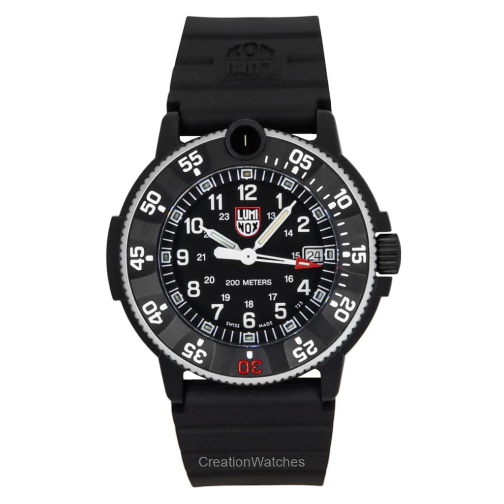 Luminox Navy SEAL Original 3001 Heritage Svart Skive Kvarts Dykkerklokke XS.3001.H 200M Herreklokke
