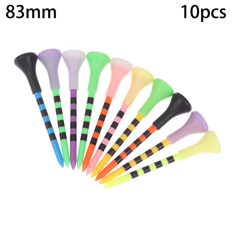 10/20/30 Stück 70/83 mm Golf-Tee mit Kunststoff-Sitzabdeckung und Kopfabdeckung, Serve Golf-Tee-Sitz, Ballhalter, Mischfarbe, Trainingshilfen