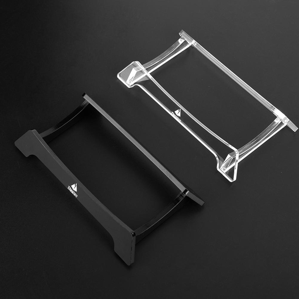 Desktop Speaker Stand Wear Resist Acrylic Speaker Holder Non-Slip Sound Box Storage Base Speaker Accessory