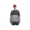 Uniqlo X JW Anderson X Federer Collaboration Color Block Loose Fit Crew Neck Sweater Men Sweater Dark-Gray 465889-08