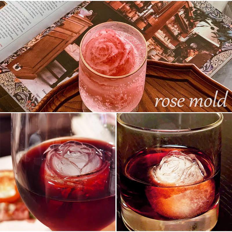

3D Rose Flower Candle Mold for Candle Making Silicone Clay Resin Mould Party Baking Tool Candy Chocolate DIY Decoration