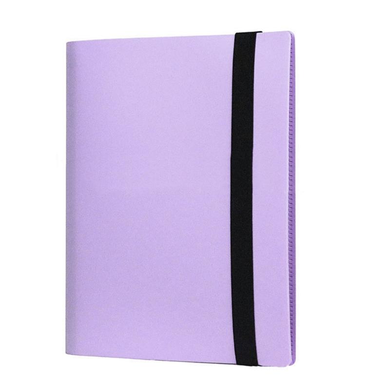 Sammelkarten-Ordner, Karten-Ordner 9 Taschen Karten-Sammlungsalbum 360 Kartenhalter Ordner für Spielkarten Sportkarten