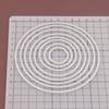 Round Circle Shape Frame Cutting Dies Metal Stencil DIY Scrapbooking Album Paper Card Embossing Craft Die Cut Template