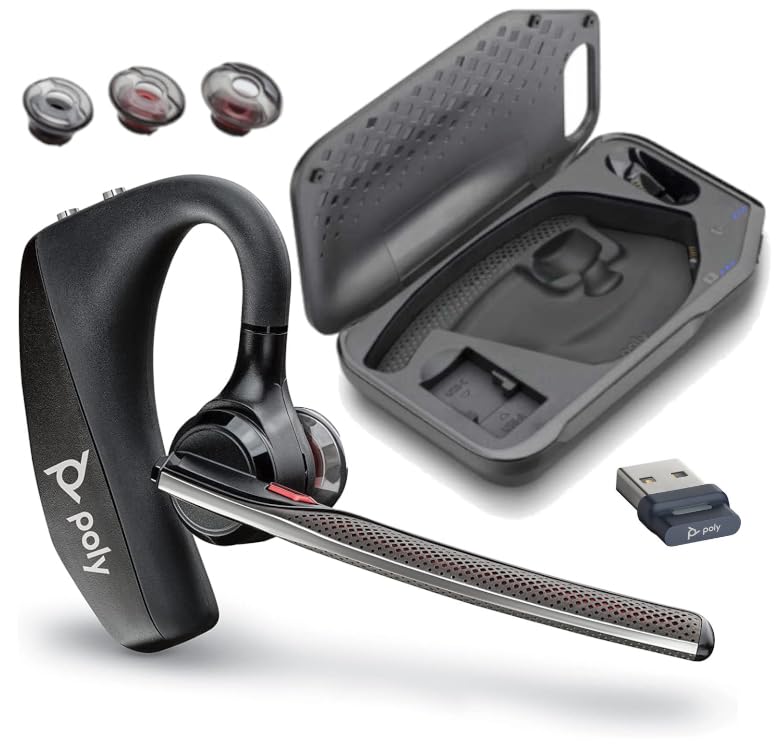 Poly Voyager 5200 UC Full Set 2 Year Warranty Poly Voyager 7K2F3AA +700 USB-A Manufacturer's (P/N206110-102)