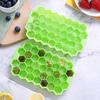 296/37 Cubetti in Silicone a Nido d'Ape Vassoi per Ghiaccio Riutilizzabili per Alimenti Grande Capacità Macchina per il Ghiaccio con Coperchi per Succhi Cocktail Stampini per Ghiaccio