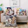 Cute GL Anime C-Citrus Hot Pillow Covers Cartoon Sofa Decorative Home Double-sided Printing Short Plush Cute Cushion Cover