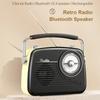 MG003 Vintage FM AM SW Radio DSP Full Band Radios Receiver Portable Bluetooth Speaker TF Card USB Music Player The Elderly Use