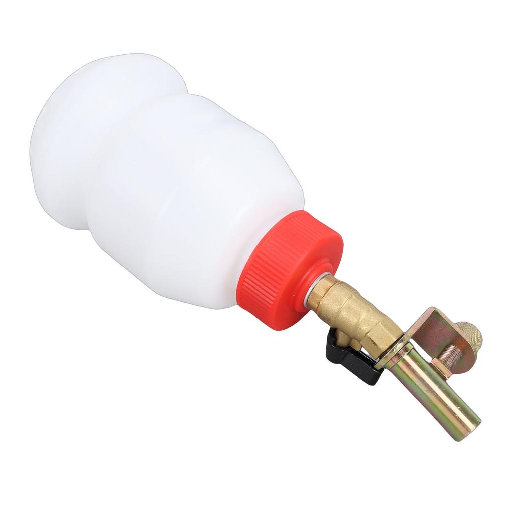 1L Master Cylinder Brake Fluid Refilling Bottle Brake Bleeder Dispensing Tool Kit for Automotive Brake Flush Bleeding