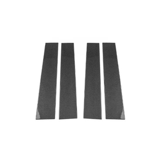 For Kia TASMAN 2025 2026 4PCS ABS B-pillar Sticker Cover Trim Exterior Accessories LHD/RHD