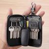 Waterproof Car Key Wallet Retro Zipper Key Bag Lightweight Key Storage Pouch  Commuting Use