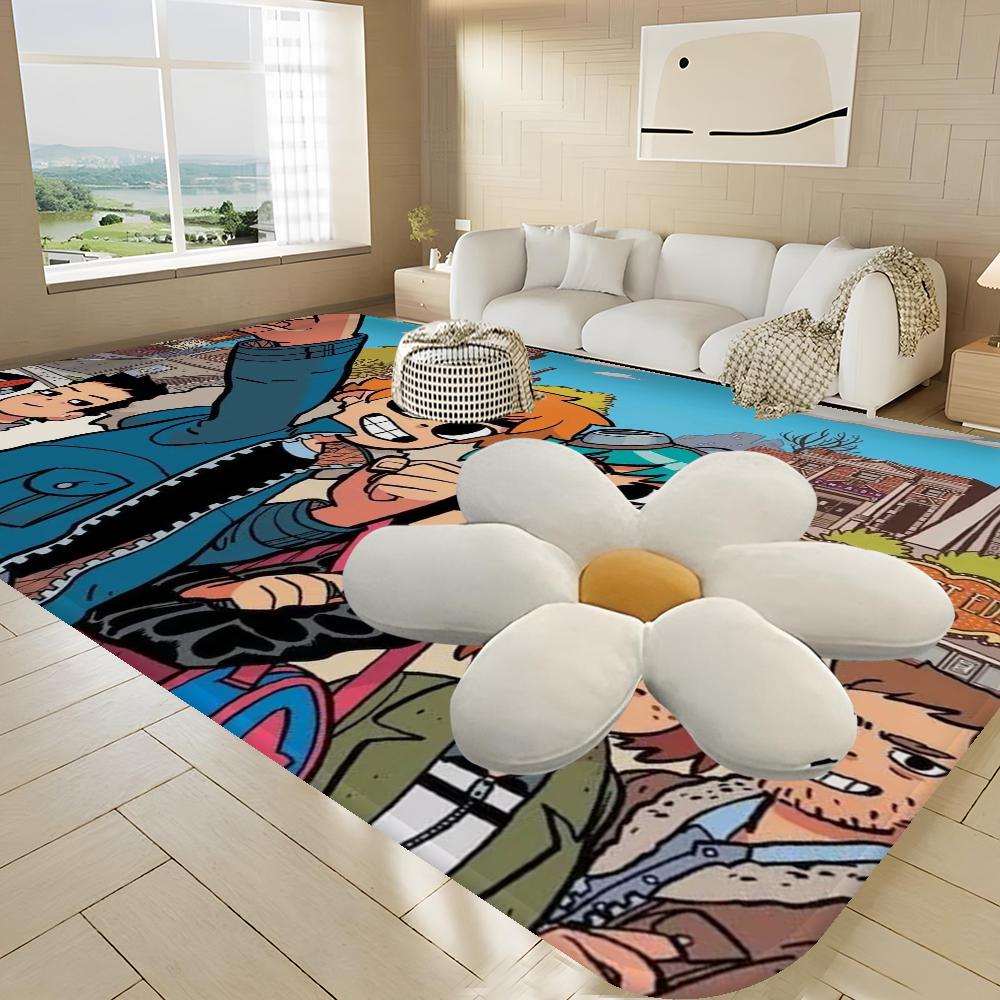 Scott Pilgrim Entrance Door Mat Nordic Style Home Doormat Bathroom-Toilet Mats Bedroom Hotel Decor Mat