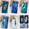 Bluefin Tuna Case For iPhone 11 12 13 14 16 15 Pro Max Mini X XS Max XR Plus Cover Coque