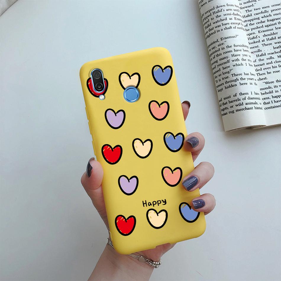 For Honor Play Case COR-L29 COR-L09 Phone Cover Stylish Flower Soft Silicone Matte Case Fundas For Honor Play Shockproof Bumper