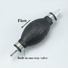 6/8/10/12mm Hand Fuel Pump Line Hand Primer Bulb Petrol Diesel Liquid Oil Gas Water Tansfer Rubber Tube Aluminum For Car Boat