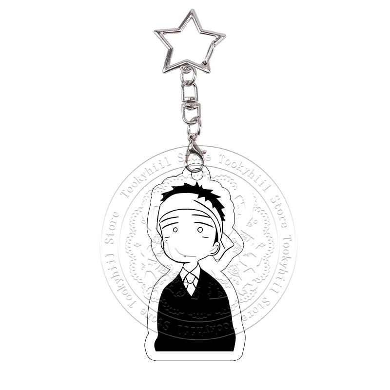 My Dress-Up Darling Acrylic Keychain Cos Props Chibi Cute Anime Charms Marin Kitagawa Keyring Bag Pendant Decoration Cartoon