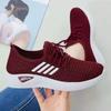 2025 New Arrival Lightweight Breathable Cotton Fabric Flat Sneakers with Elastic Band for Women's Running #SpringEssentials