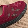 Customized Old Beijing Cloth Shoes Women's Soft-soled Flat-heeled Lazy Shoes One-pedal Non-slip Embroidered Single Shoes Mother Shoes
