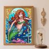 Diamond Art Painting Kit Mermaid Diamond Mosaic Pictures, Wall Art Crafts, Home Decor