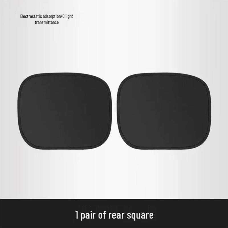 Static Cling Car Sun Shade - Side Window Blocker & Privacy Screen