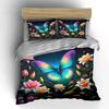 "Radiant butterfly garden dreams" Bedding sets Duvet covers Pillowcases(1* Duvet Cover 2* Pillowcases without duvet insert)