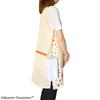 Moomin Colorful Beige Total 84cm Apron, Dots, [ST-IM0056], M-L Size, Bust Approx. 79-94cm, Length Approx.