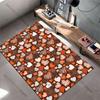 Colorful Hearts Chocolate Pattern Carpet Yoga Living Room Room Decor Children's Crawling Mat Doormat Area Rug Games Mat