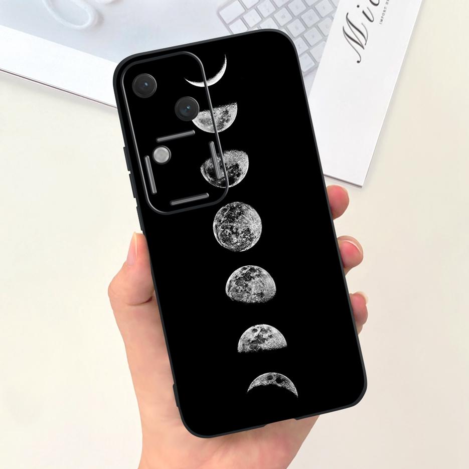 For Vivo V30 Pro Case V2319 Cute Fashion Cartoon Back Cover 6.78'' Soft Silicone Phone Case For Vivo V30 V 30 Pro VivoV30 Bumper