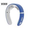 Hands Free Neck Massager Portable with Heat, Electric Massage Device for Pain Relief, 10 Modes Rechargeable & 16 Intensity Levels, Lightweight