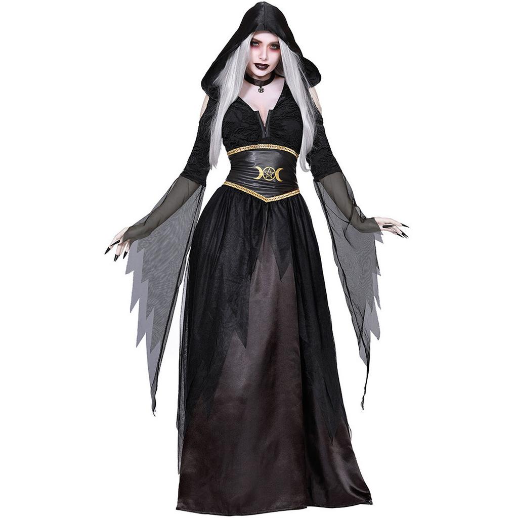 New Halloween Wicked Witch costume cospay cosplay, cape reaper costume