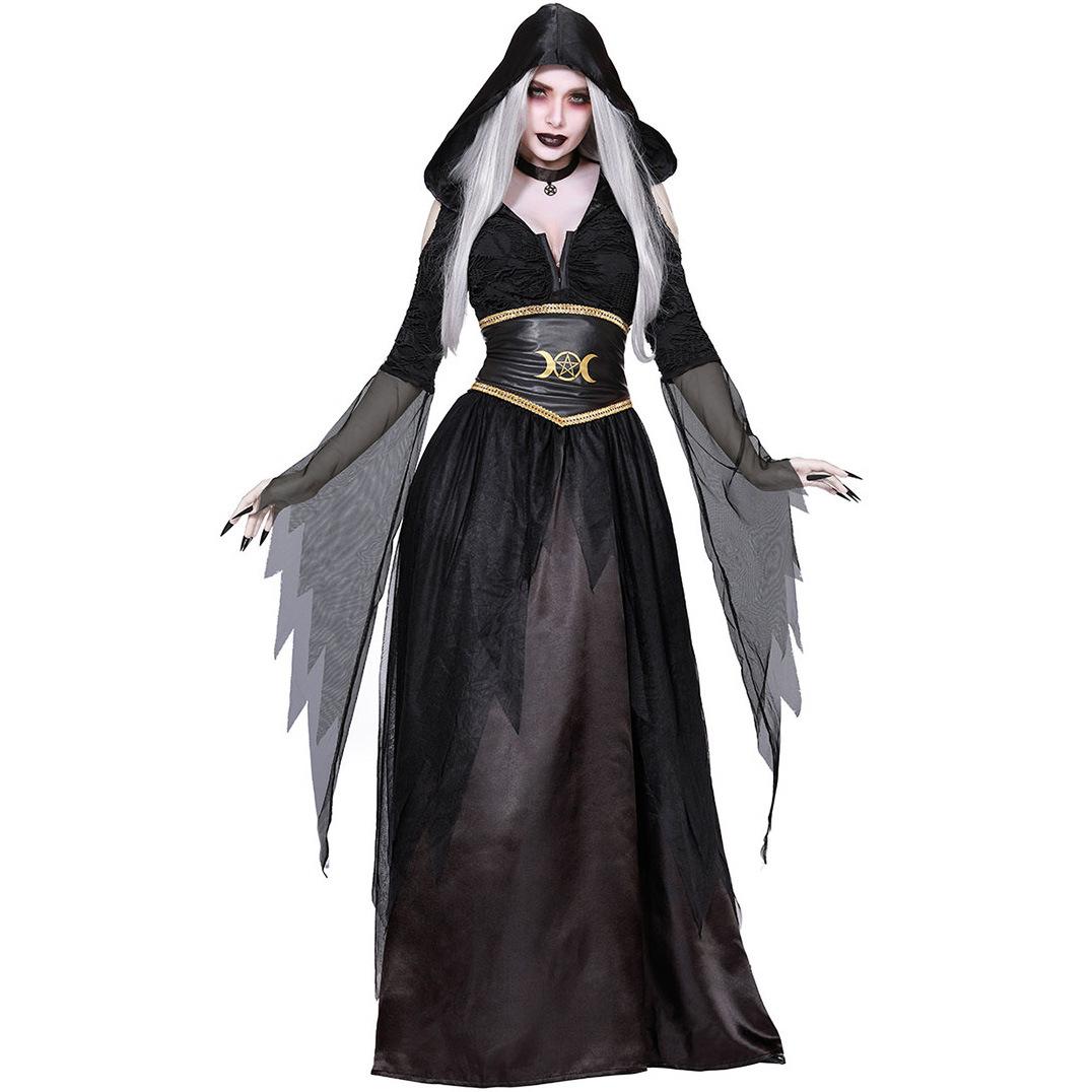 

New Halloween Wicked Witch costume cospay cosplay, cape reaper costume M