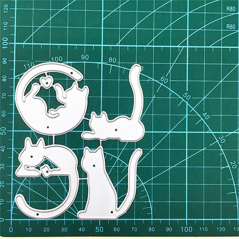 Creative Decorative Cutting Dies Metal Embossing Stencil Scrapbooking Template for Kid Adult Card Making DIY Craft A