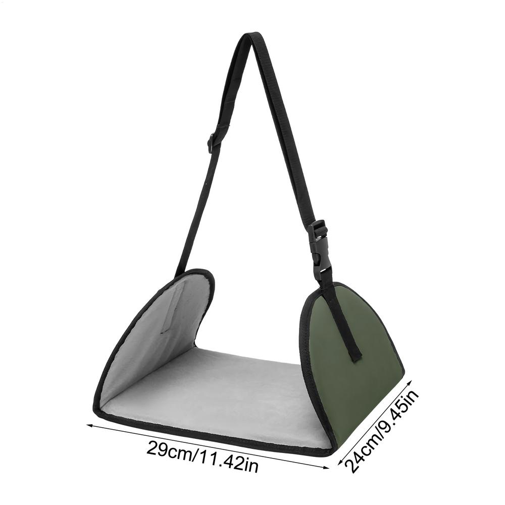 Foot Hammock For Plane Travel Long Travel Foot Sling With Adjustable Length Comfortable Airline Leg Sling Support Must-Have Desk